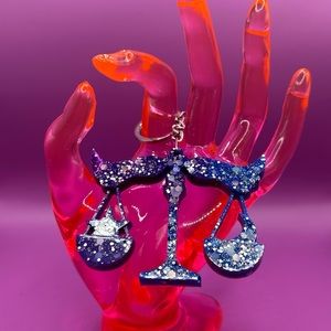 Libra Zodiac Keychain